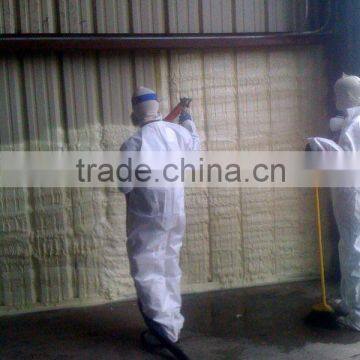 Rigid polyuerthane spray insulation