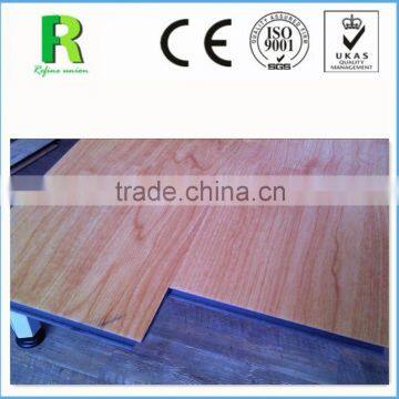 High Quality wood look UV-coating surface treatment PVC click lock Vinyl flooring Plank