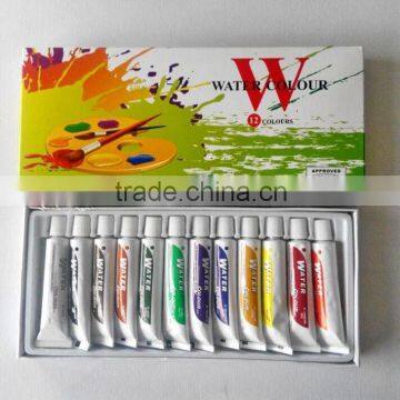 12 colour*12ml professional artist water colour Paints