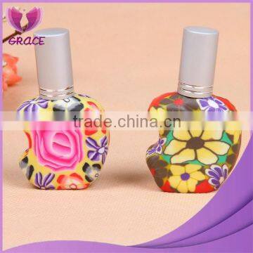 15ml apple shape perfume bottles with silver lid