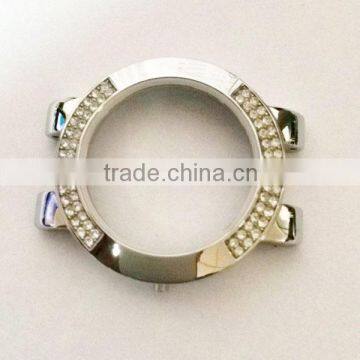 China professional watch manufactory made stainless steel watch case custom your own logo