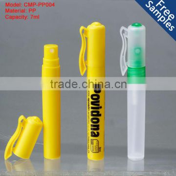 7ml Plastic Frosted Perfume buckle Spray Pen Bottle Wholesale With High Quality                        
                                                Quality Choice