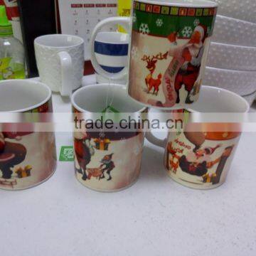 Ceramic Factory Produces Christmas Ceramic Tableware, Mugs, Bowl, Cup With Saucer, Lid, Filter photo-3