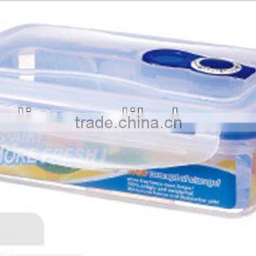 700ml rectangular plastic children lunch box GL9217