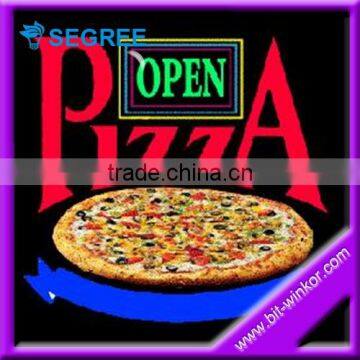 Electroluminescent Flashing EL Poster