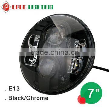 Hotsale Headlight for Motorcycle, Hi/Lo Beam Jeep 7 Inch Headlight for Motorcycle photo-4