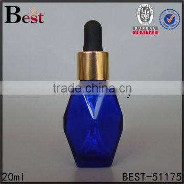 alibaba china 20ml diamond shaped essential oil bottle