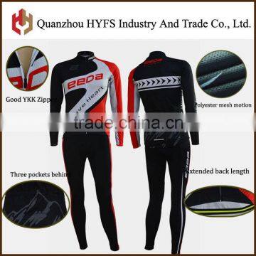 Lycra fabric new products for 2016 custom cycling jersey Men, Specialized Lycra fabric cycling clothing Women,100% polyester