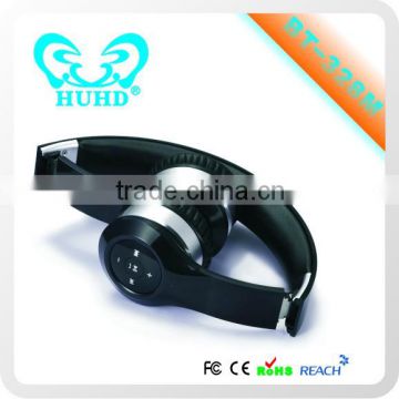 high quality china wholesale hands free super bass noise cancelling portable stereo mp3 player wireless bluetooth headphone