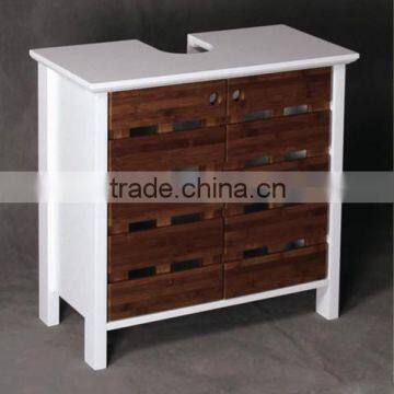 Factory wood bath furniture sink cabinet