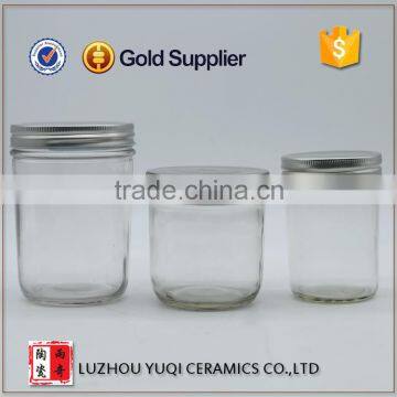 2016 high quality glass food storage jar