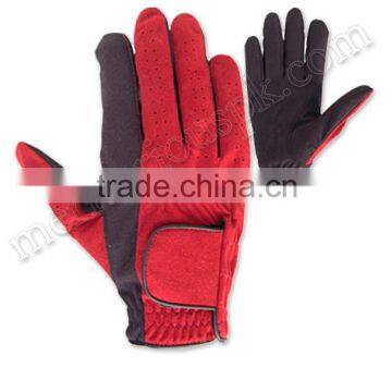 Red Black Golf Gloves