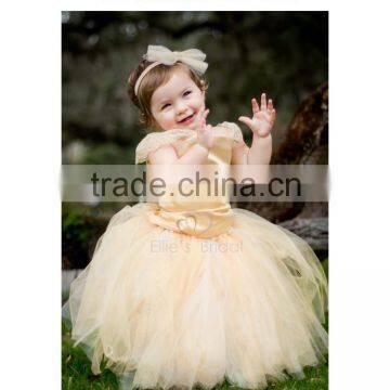 Latest Fancy Kids Princess Dress Children Model Wedding Dress Christmas Designer Fashion Baby Girl photo-3