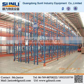 Display Metal Double Deep Pallet Racking