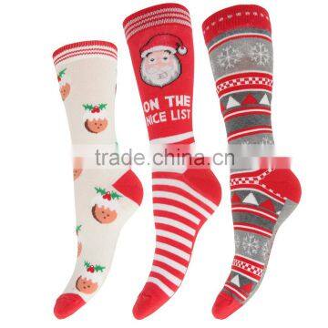 All Kinds of Wholesale Customized Pattern Christmas Socks photo-2
