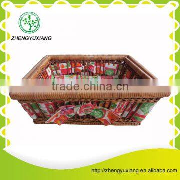 Beautiful shape fabric household fruit basket