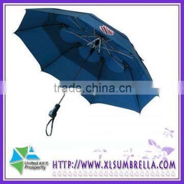 double layer 2 fold umbrella