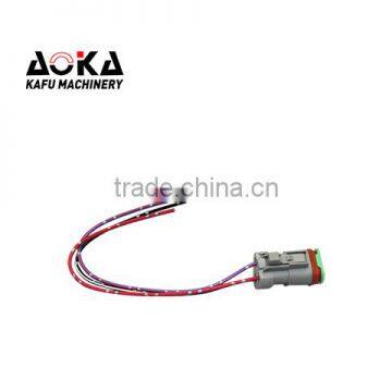 High Quality Excavator parts PC-7 Throttle Motor Connector Plug 3 Lines