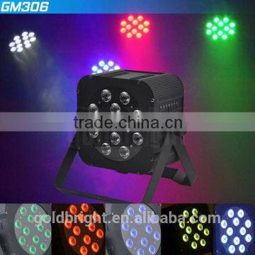 2015 new par light 12X10Watt square 4 in 1 wireless led lighting