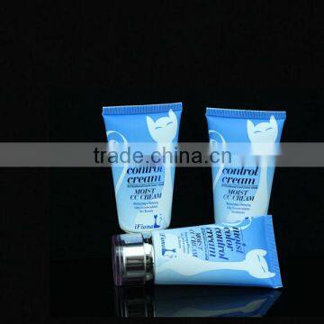 35mm diameter plastic tube for lotion packing with UV screw cap