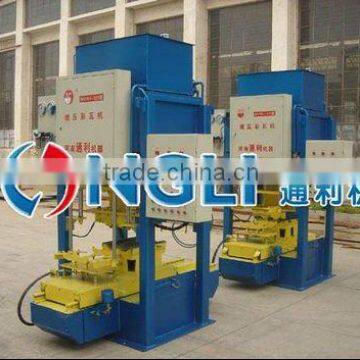 The definite molds full automatic concrete tile machine