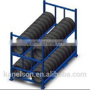 adjustable steel tire rack for PCR tire warehouse storage