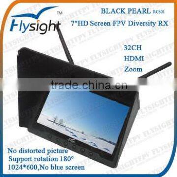 B158 FlySight Black Pearl 7inch HDMI FPV Diversity Monitor For Flight Simulator DJI Phantom