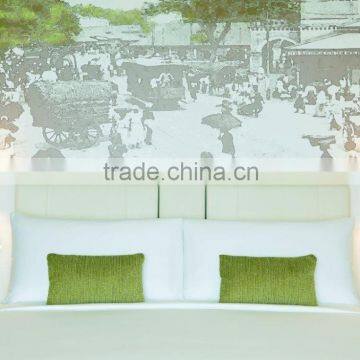 Modern Luxury Resort Bedroom Laminate Hotel Room Furniture photo-4