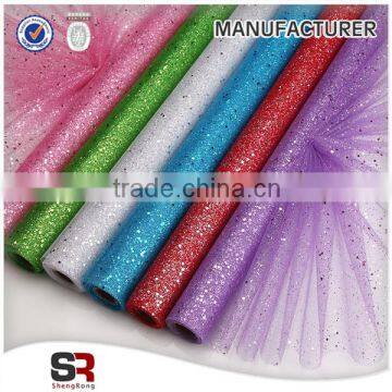 2015 Hottest sell Beautiful 3D Printed organza fabric