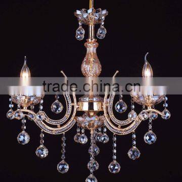 WD-1835-3/5/8 2016 Global Hot Sale Gold Iron Top Grade K9 Crystal chandelier