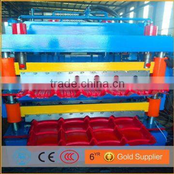 roofing tile profiles double layer roll forming manufacturing machine