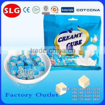 Chewy Milk cubic press candy