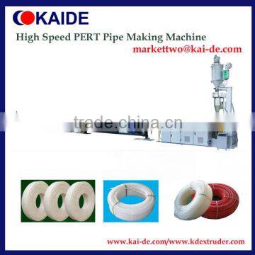 PERT tube extrusion machine for Korea market