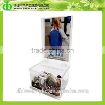 DDD-0156 Trade Assurance Cheap Donation Box Charity