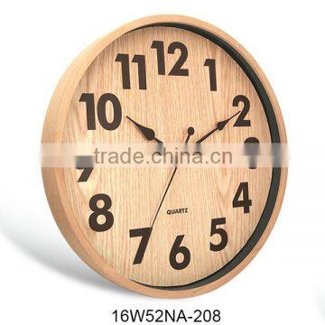 16 inch classic living room non ticking silent wall clock(16W52NA-208)