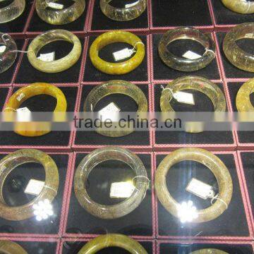 2015 High Quality Natural Rock Rutilated Quartz Crystal Bracelet photo-3