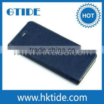 Shenzhen factory magnetic flip leather phone case for iphone6