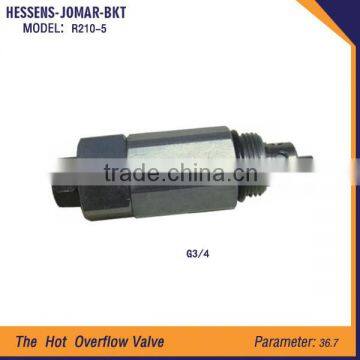 best price hydraulic pump parts overload flood valve for R210-5 for sale