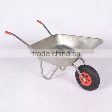 Cheap galvanized garden wheelbarrow