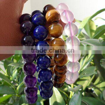 Natural Crystal Carving Beads / Shinnning Crystal Beads For Sale