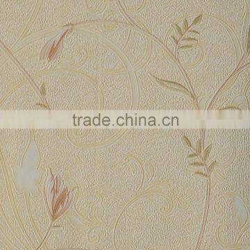 3D design pattern brilliant natural flower wallpaper rolls factory