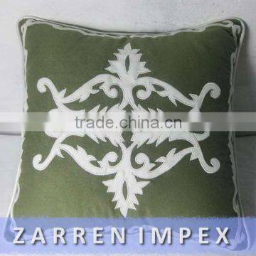 Velvet Patchwork Cushion Cover