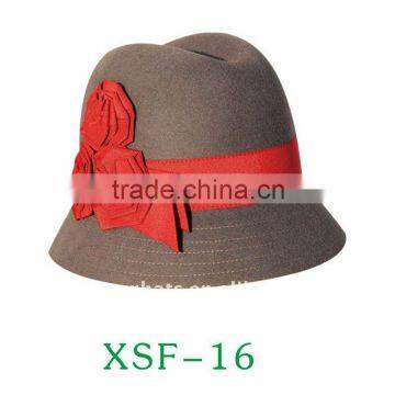 fashion women cloche wool felt hat