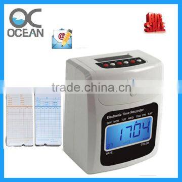 Electronic Time Attendance System, Time Attendance punch card , Electronic Time Recorder