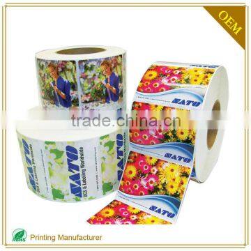 Customed High Quality PET Label for Daily Chemical Labels Factory