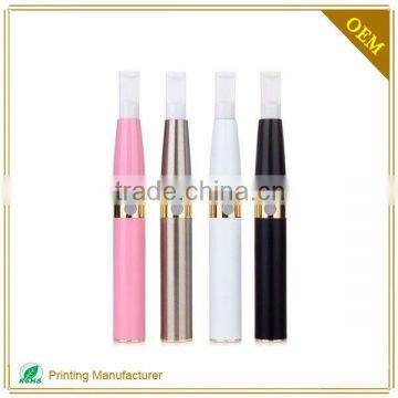 Private E Liquid Labels E-Cigarettes White Sticker Label Printing