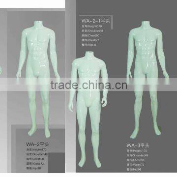 male headless plastic mannequin