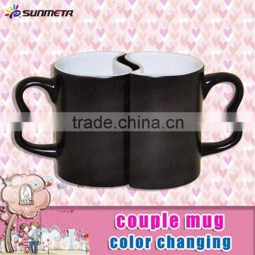 2015 New 11oz Sublimation Color Changing Mugs By Sunmeta (SKB05)