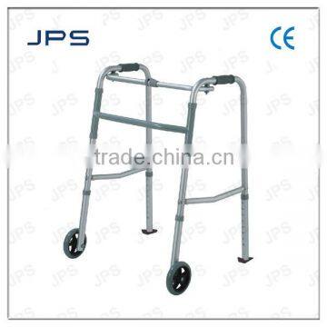 Folding Aluminum Walker With Wheels for Disable Peopel JPS912L-5