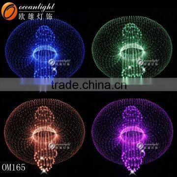 Hotel Pub Decoration Round Ball Fiber Optic Light With Led Fiber Machine OM063 photo-4